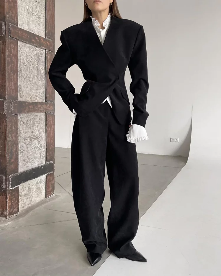 Зимний офис-кор: 5 образов для рабочих будней