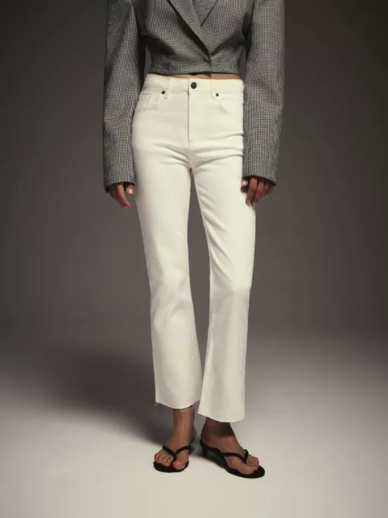 Джинсы GIRLFRIEND WHITE