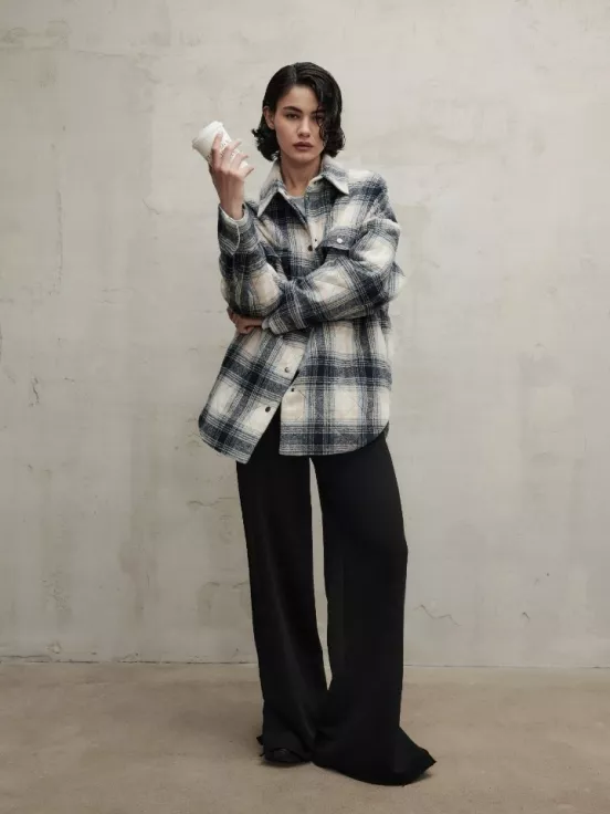 Утепленная рубашка BOY цвет синий за 24 400 рублей