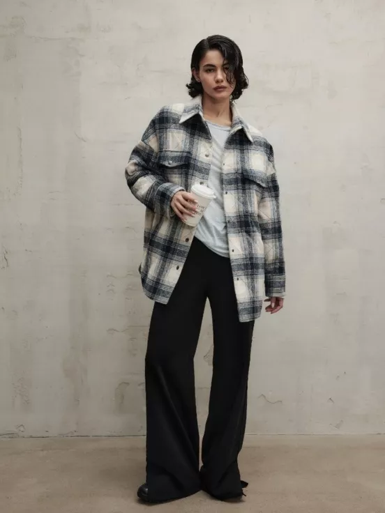 Купить Утепленная рубашка BOY цвет синий за 24 400 рублей