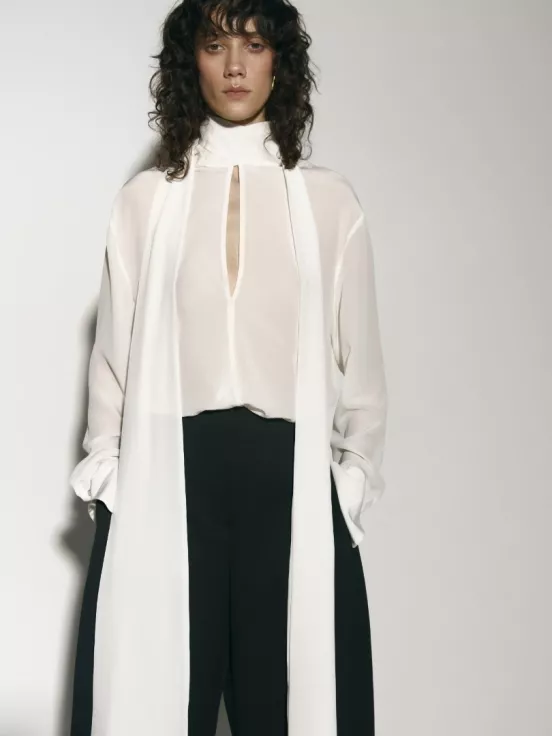 Блуза ZEPHYR цвет белый за 29 600 рублей