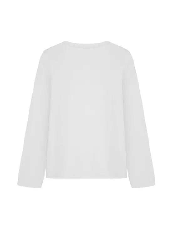 Купить Лонгслив ESSENCE цвет белый за 11 900 рублей