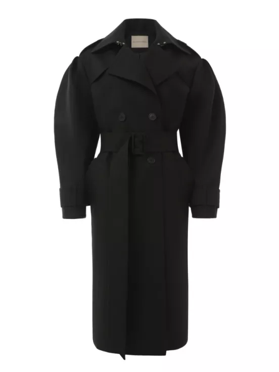 Купить Тренч LE MARAIS цвет черный