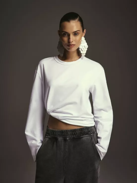 Лонгслив BLANC