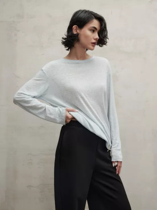 Лонгслив TRINITY цвет голубой за 12 900 рублей