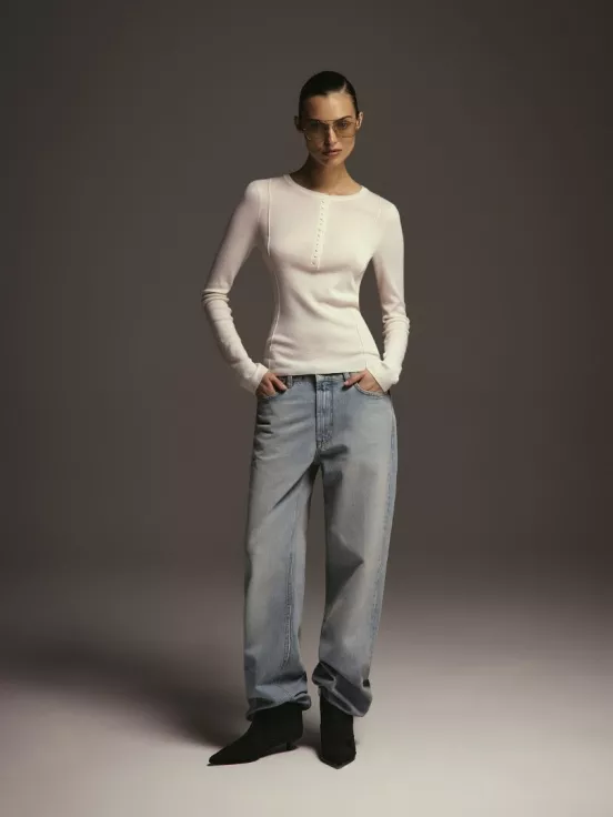 Джемпер NARRATOR цвет молочный