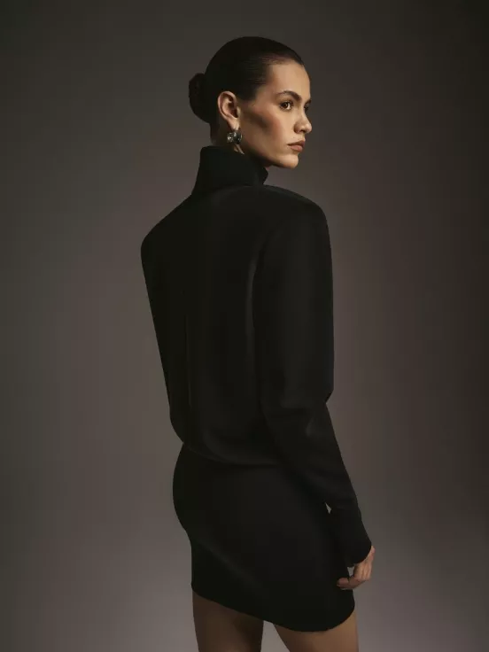 Платье POEME mini цвет черный за 29 900 рублей