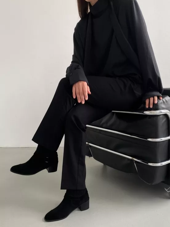 Ботильоны ANNA CHELSEA цвет черный