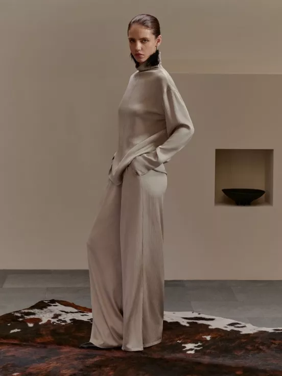 Брюки INVERSION цвет серо-бежевый