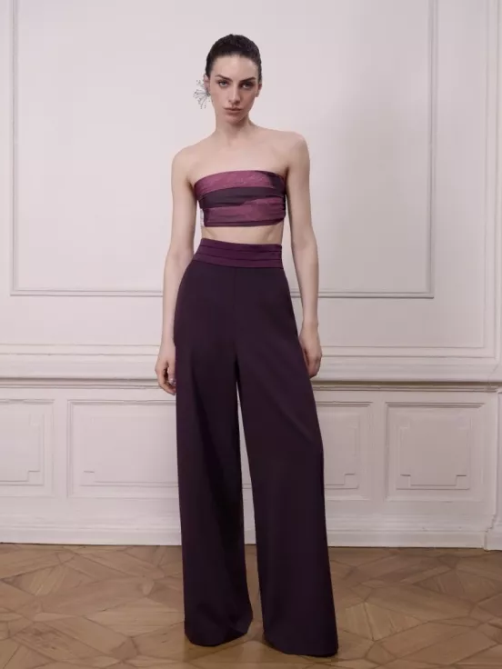 Платок KARMEN цвет винный