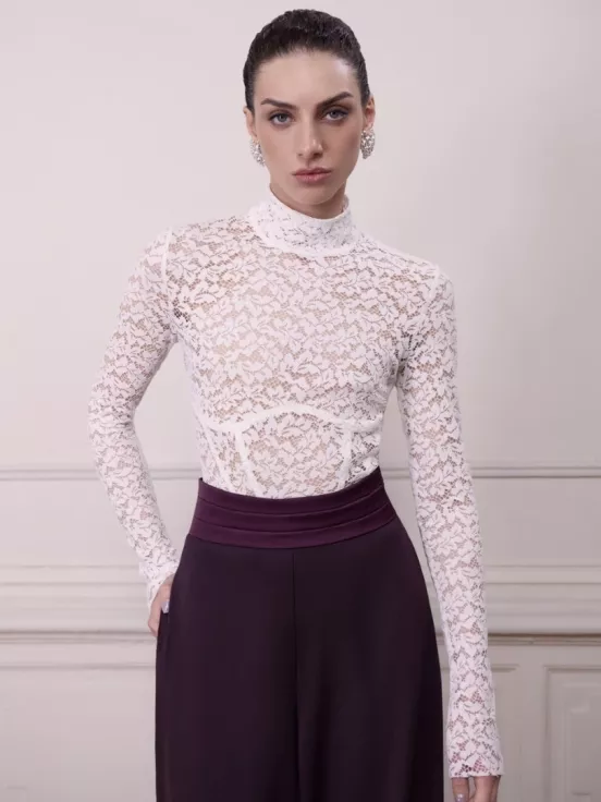 Боди FOOL MOON цвет молочный за 35 088 рублей