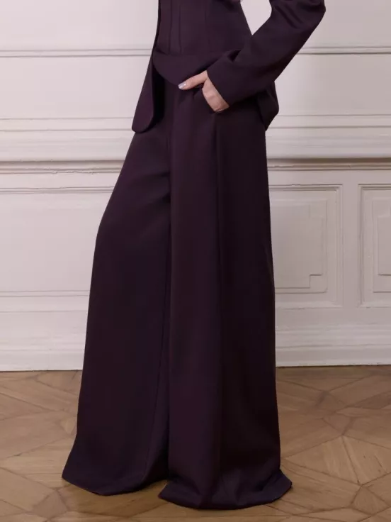 Купить Брюки COME BACK цвет винный за 41 088 рублей