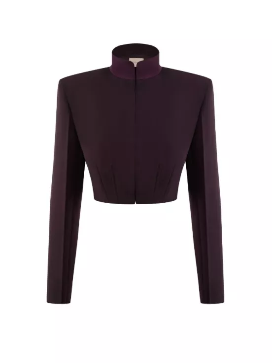 Кроп жакет PEONY QUEEN