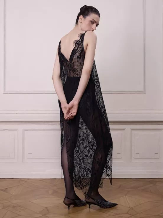 Платье DRAN' цвет черный за 59 088 рублей