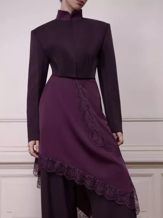 Юбка GYPSY цвет винный