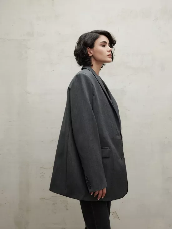 Пиджак DADDY цвет серый за 29 500 рублей