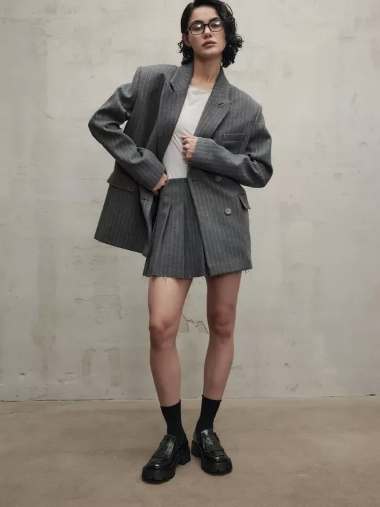 Купить Жакет SCHOOL цвет серый