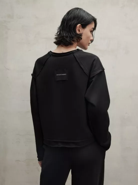 Свитшот RUNNING SUIT цвет черный