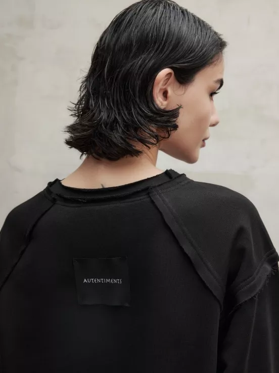 Купить Свитшот RUNNING SUIT цвет черный