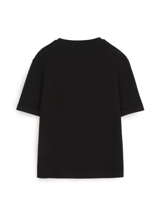 Купить Футболка BASIC T-SHIRT цвет черный за 3 900 рублей