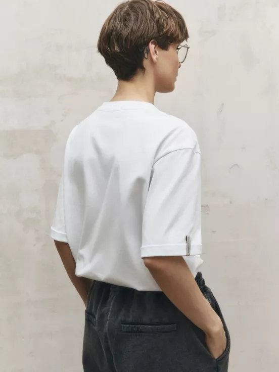 Футболка BASIC T-SHIRT цвет белый