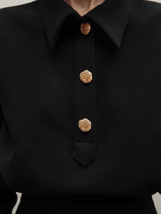 Купить Платье ANNETTE цвет черный за 27 500 рублей