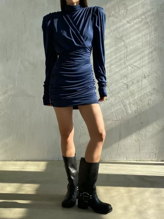 Платье GINA цвет синий