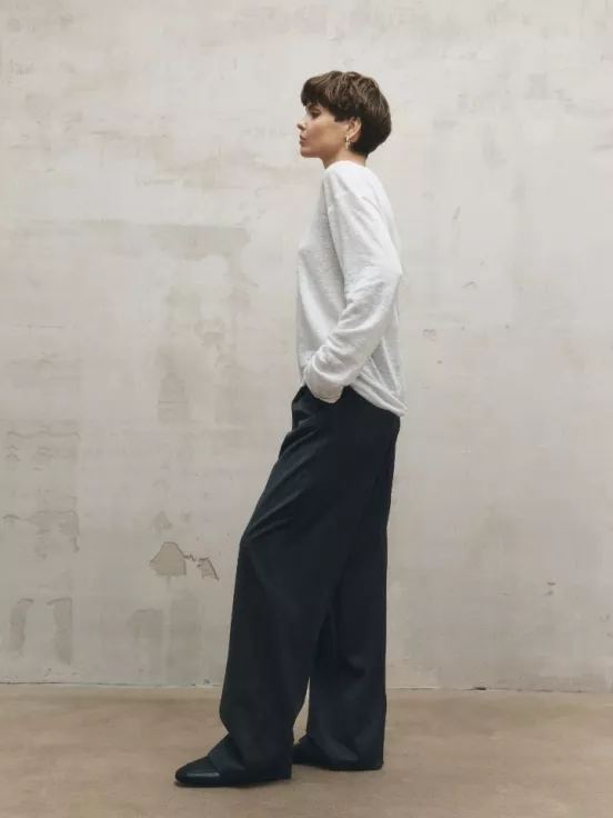 Купить Брюки DADDY цвет серый за 17 900 рублей