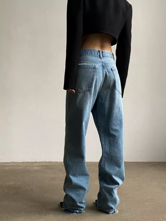 Джинсы BLUE JEANS 2 цвет голубой