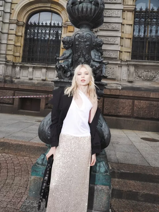 Купить Юбка Sparkle шампань цвет шампань за 13 900 рублей