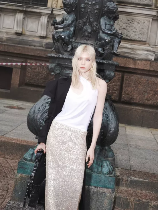 Купить Юбка Sparkle шампань