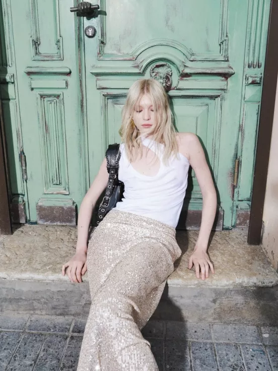 Юбка Sparkle шампань за 13 900 рублей