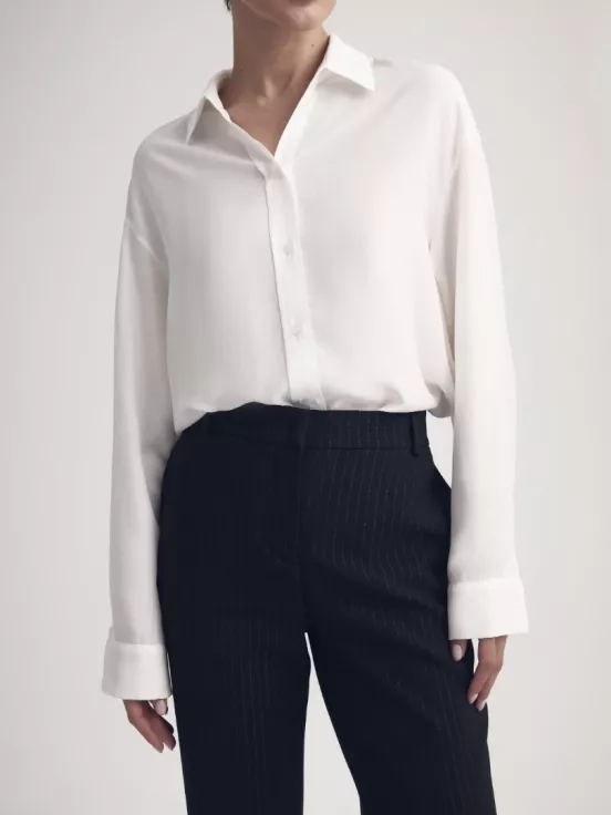 Блуза CLASSIC цвет молочный за 10 500 рублей