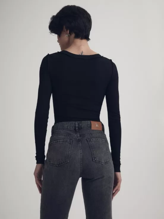 Лонгслив EVERYDAY цвет черный