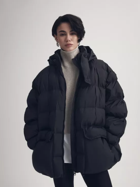 Купить Куртка BLACK PUFFER цвет черный за 62 000 рублей