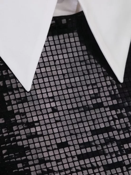 Купить Блуза PIXEL цвет черный за 25 900 рублей