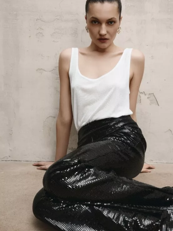 Купить Брюки PIXEL цвет черный за 24 900 рублей