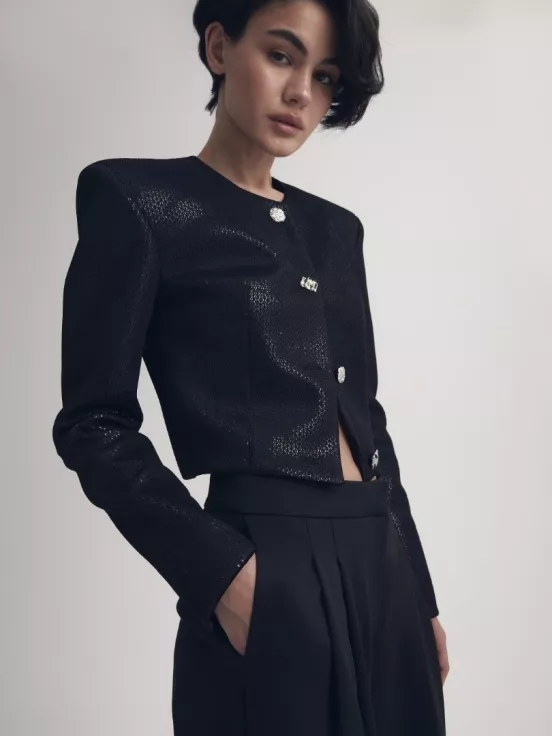 Кроп-жакет NIGHT OUT