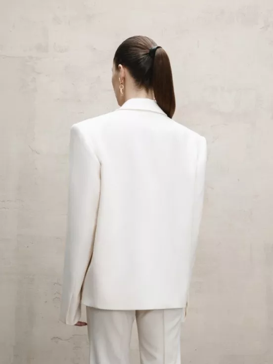 Жакет SMOKING KILLS цвет молочный