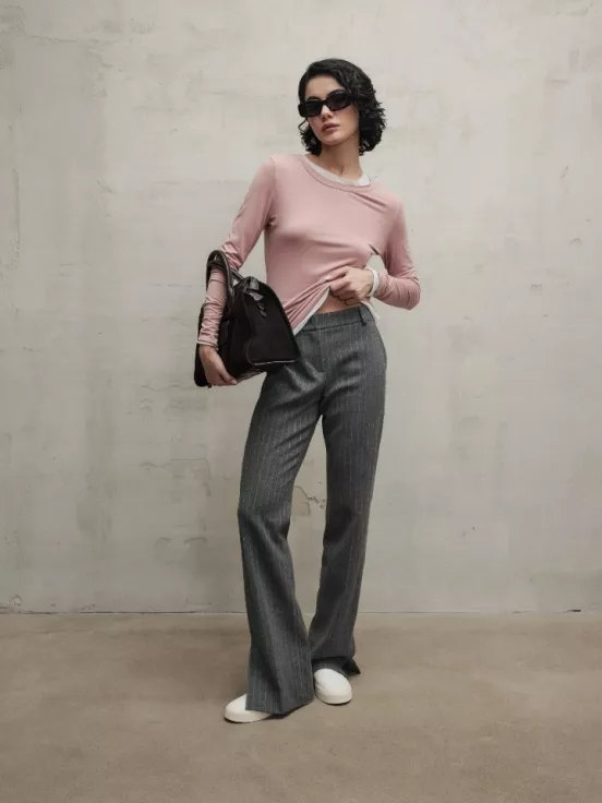 Лонгслив TRINITY LIGHT цвет розовый