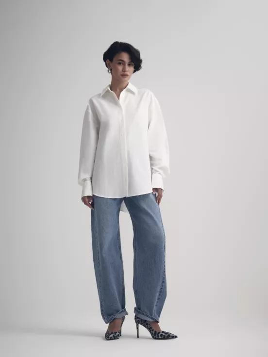 Рубашка GENTLE цвет белый за 10 500 рублей