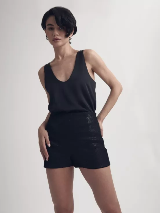 Шорты NIGHT OUT цвет черный за 19 900 рублей