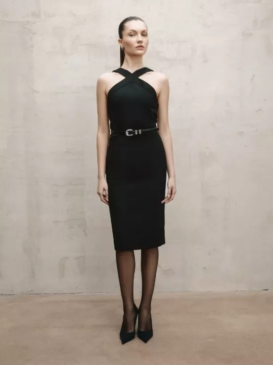 Платье BLACK TIE цвет черный