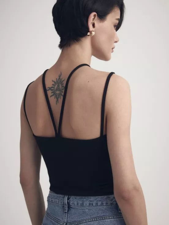 Купить Топ VIKKI цвет черный за 6 900 рублей