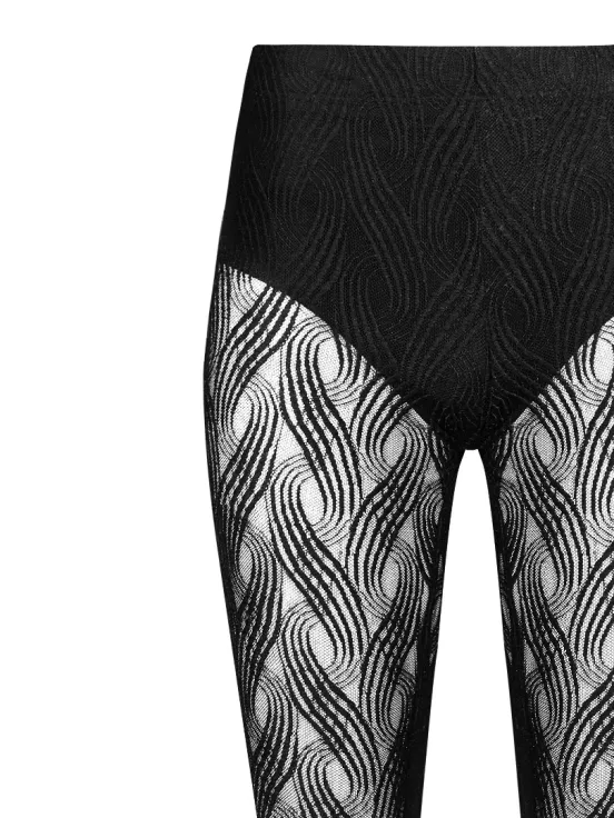 Купить Брюки с разрезами BIANCA цвет черный за 16 900 рублей