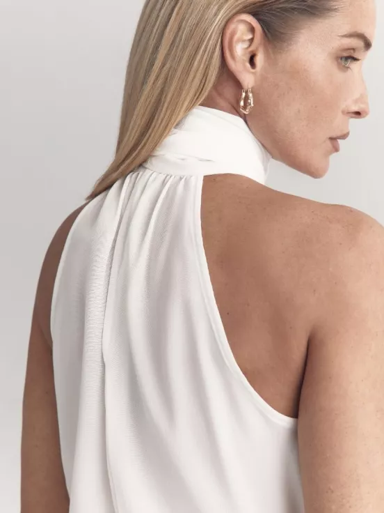 Купить Блуза HERMITAGE цвет экрю за 17 900 рублей