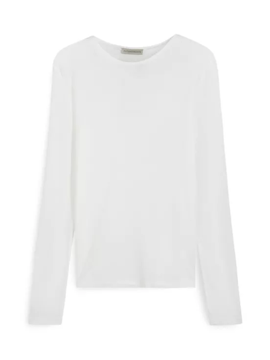 Лонгслив BASIC цвет белый за 9 900 рублей