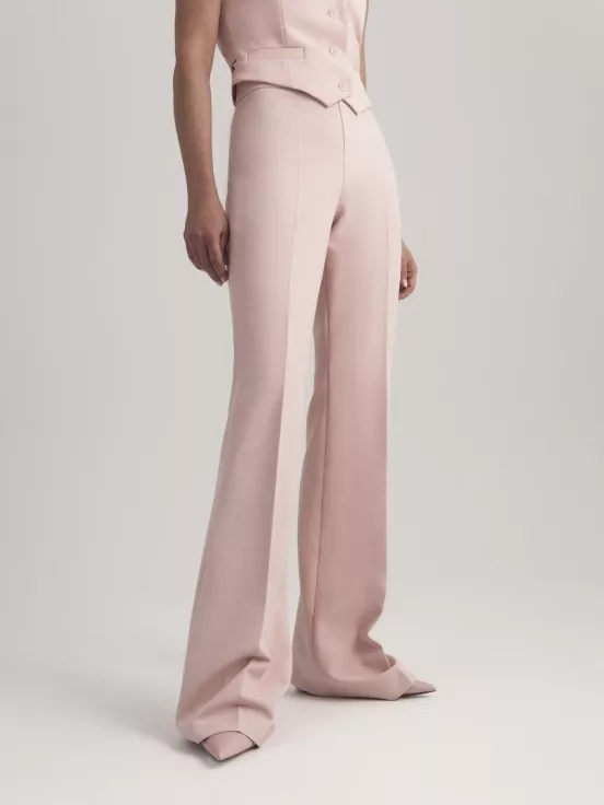Брюки клеш PINK SORBET цвет розовый
