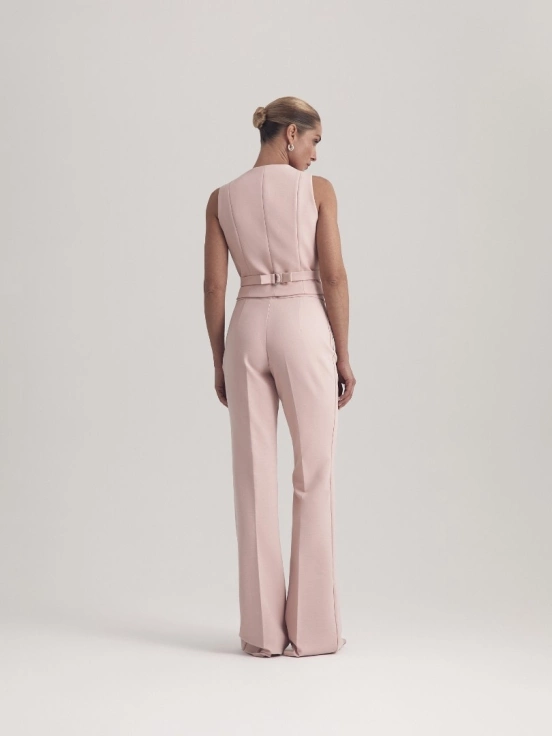 Брюки клеш PINK SORBET