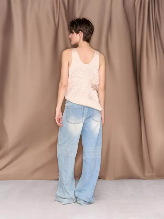 Джинсы WEST цвет голубой за 23 500 рублей